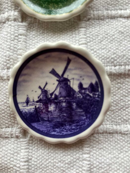 Conjunto de 7 pratinhos decorativos