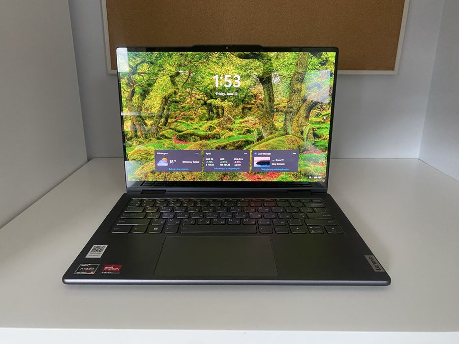 Lenovo Yoga 7 OLED Touch Ryzen 5 16GB 512GB + Stylus + Win11 Pro