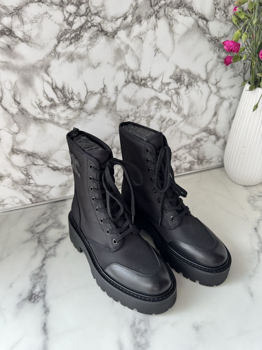 Botki Celine black leather