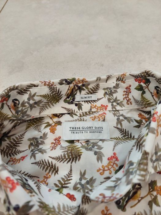 Męska koszula These Glory Days – Slim Fit