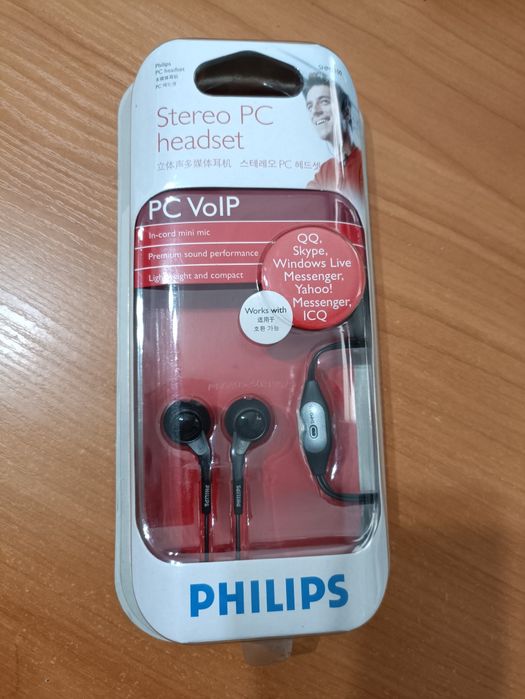 Наушники с микрофоном Philips SHM3100