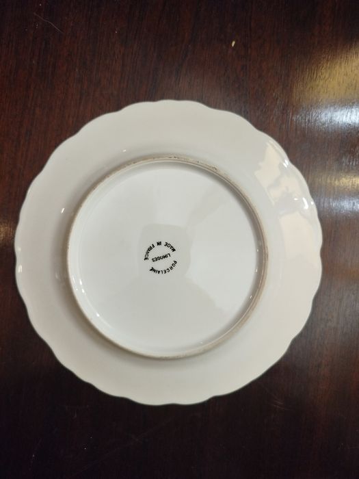 Conjunto 3 pratos Porcelana Limoges