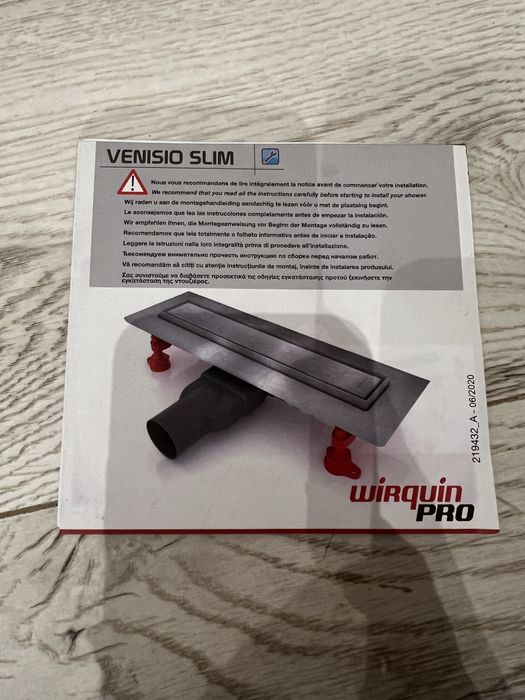 Odpływ liniowy Venisio Slim Wirquin Pro