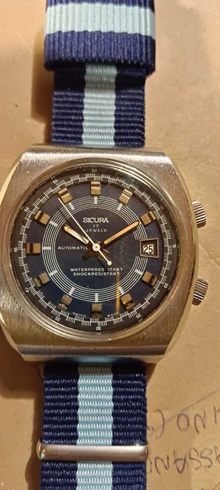 Relógio Suíço Sicura automático