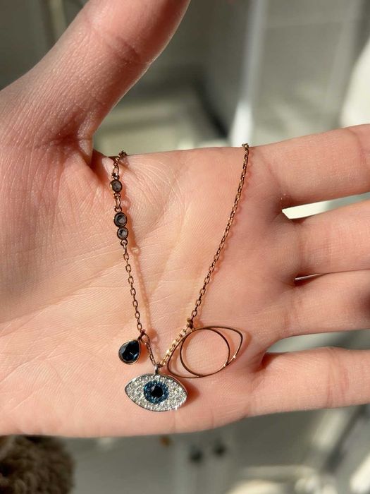 Naszyjnik Diabelskiego Oka Swarovski