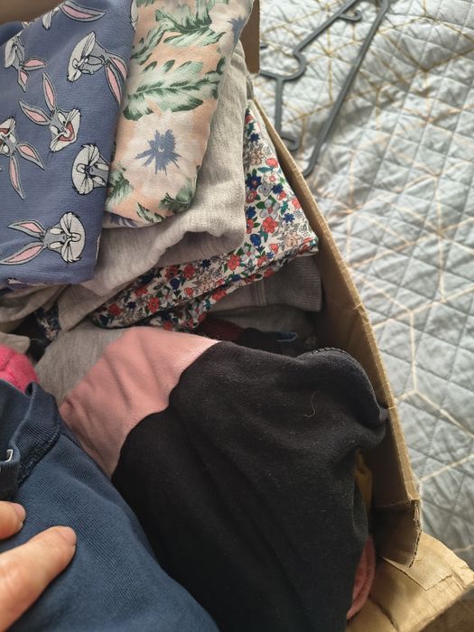 Ubranka dla dziewczynki 104-110 mega paka