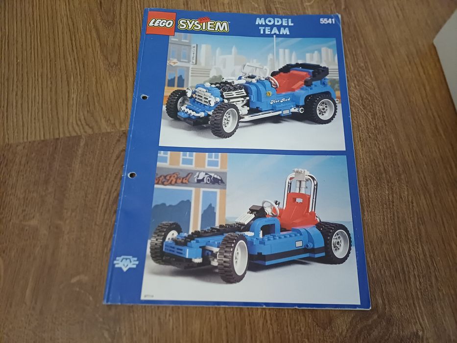 Lego 5541 Model Team- Blue Fury z roku 1995