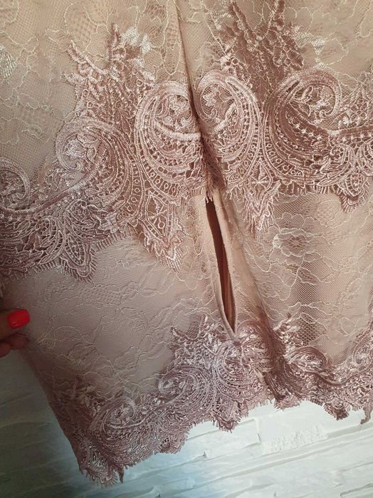 Sukienka brudny róż