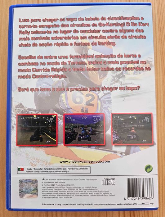 Jogo Go Kart Rally para PS2