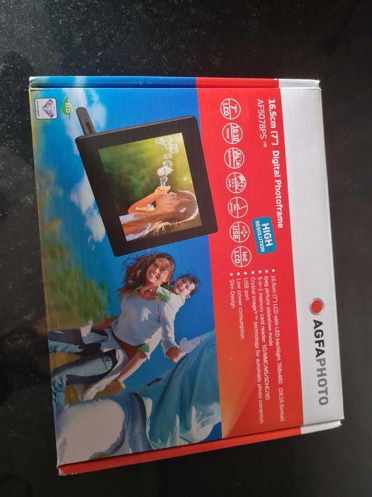 Moldura digital marca AGFA PHOTO