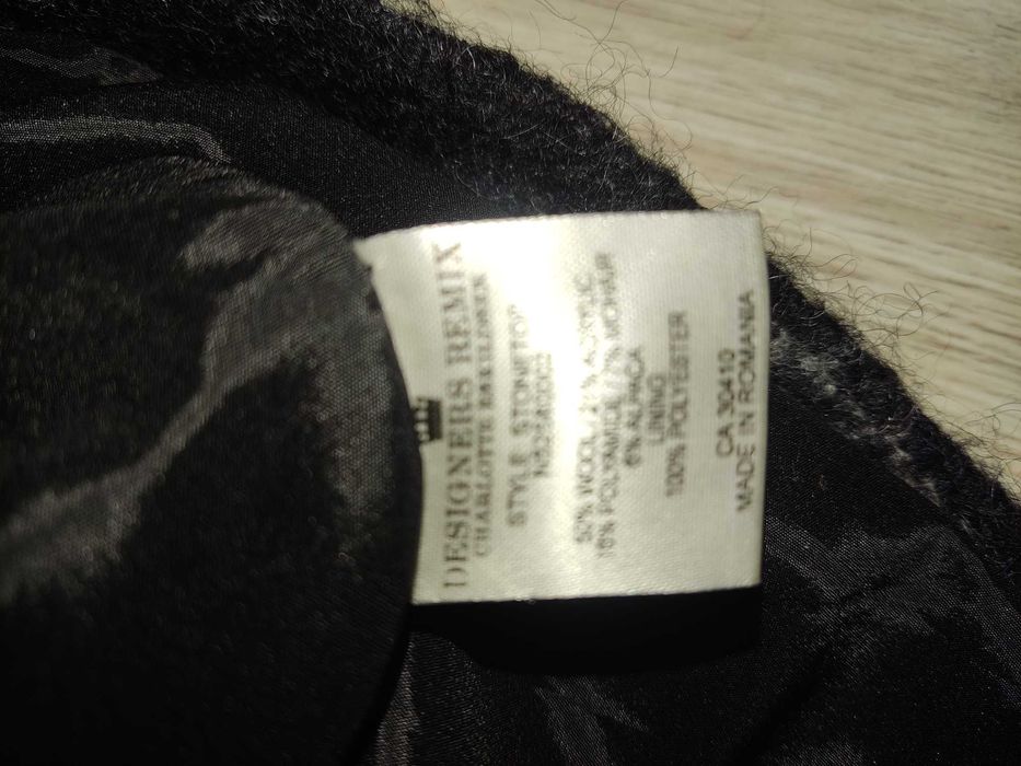 Sweter, bluzka czarno - szara 36