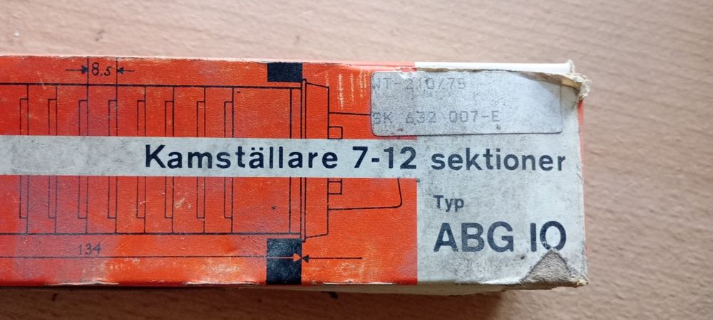 Przełącznik Włącznik Abg10 Abg 10 Asea 230 380