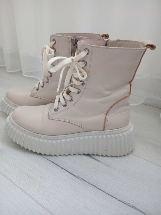 Черевики осінні шкіряні