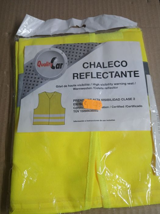 Coletes refletores  30 unidades
