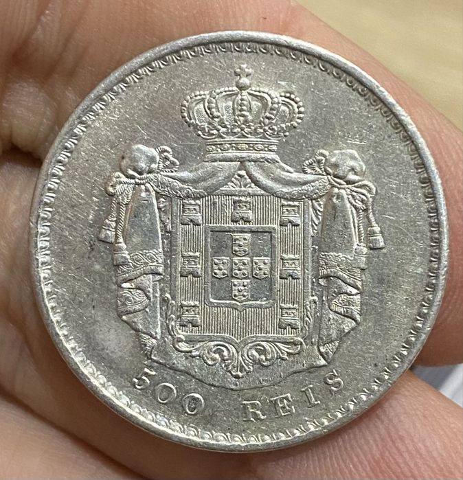 Moeda (1943 ) - D. Maria II - 500 Reis 1847