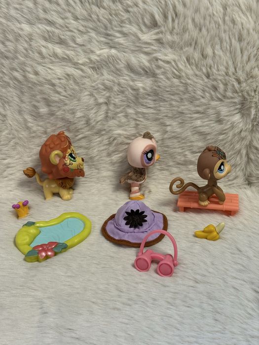 Zestaw figurek POSTCARD PETS 3-PACK #944 #945 #946 Littlest Pet Shop