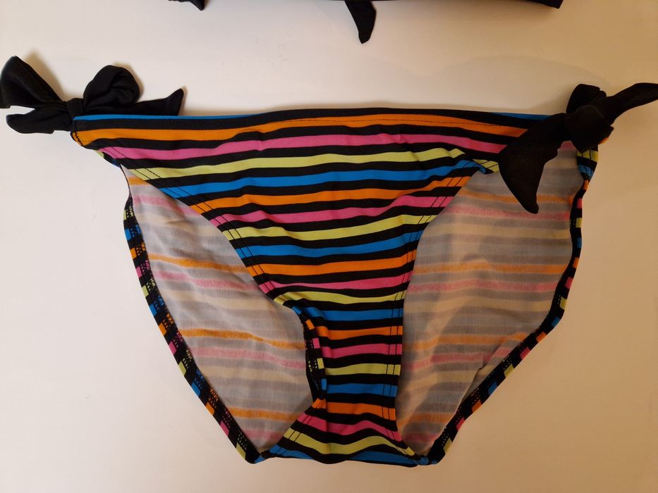 bikini kostium kąpielowy dwuczęściowy  w paski