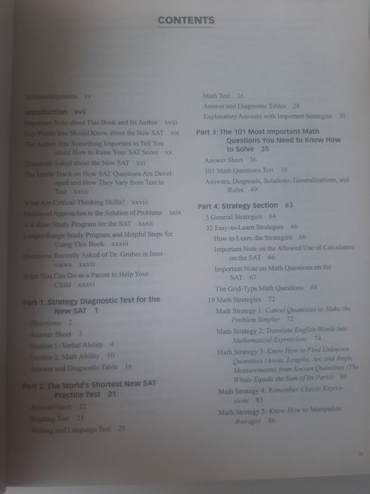 Gruber's Complete SAT  guide 2019 - 2020