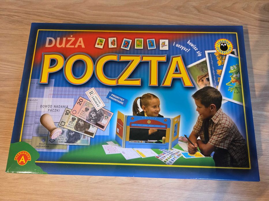 Duża Poczta - edukacyjna gra rodzinna Alexander