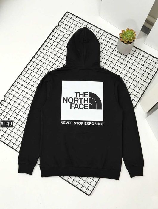 Худи Черное THE NORTH FACE WhiteBox (XS-XL)