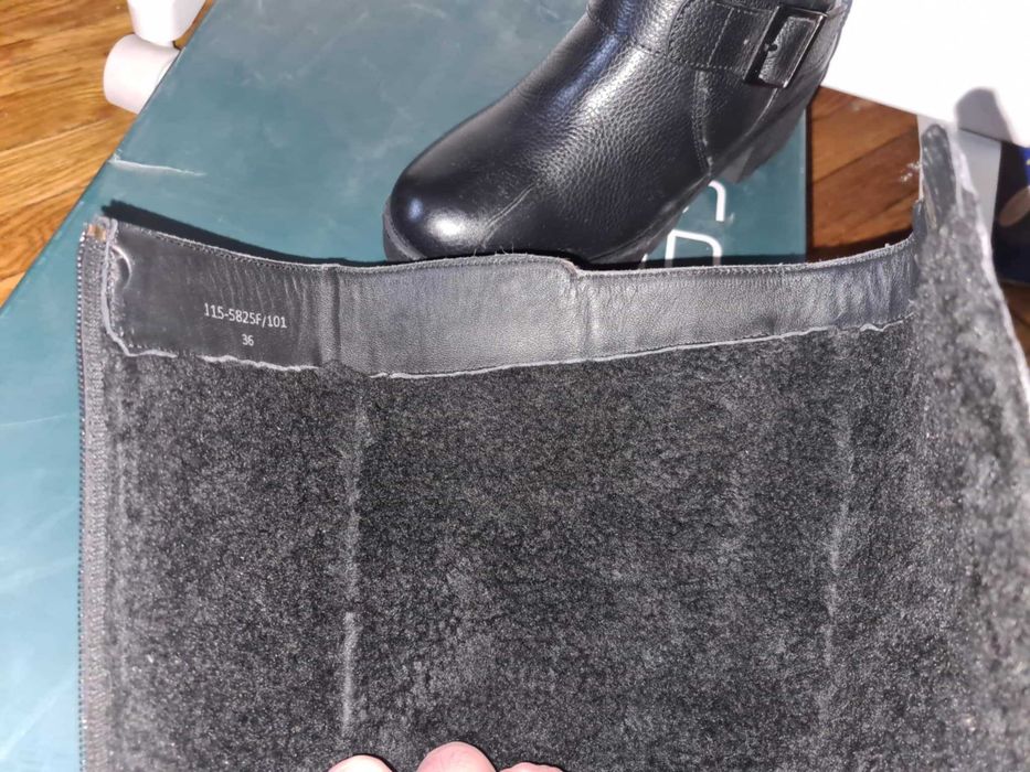 чоботи жіночі braska зимові натуральна шкіра хутро нові Браска сапоги