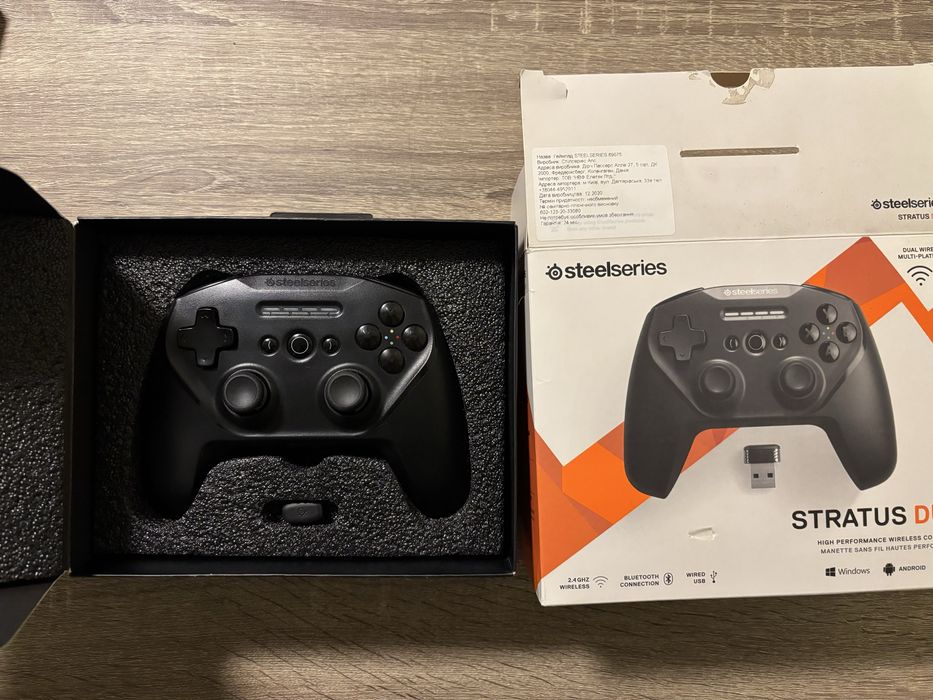 Бездротовий геймпад  SteelSeries Stratus Duo 69075