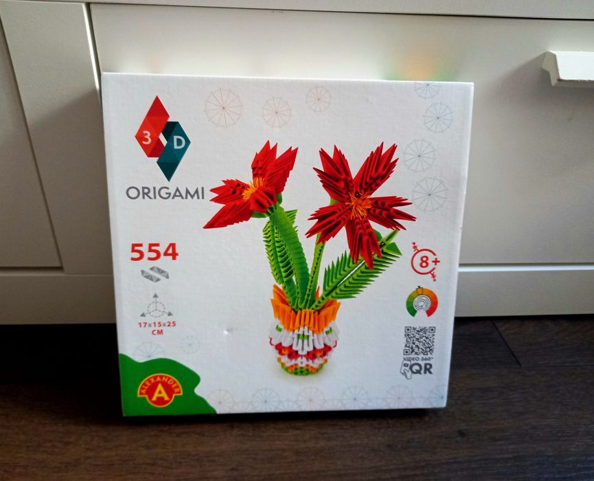 Kreatywny zestaw origami 3d kwiaty
