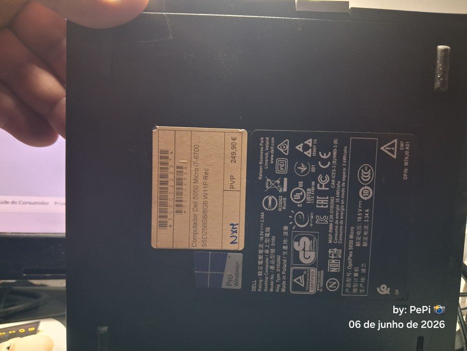 Computador de secretaria