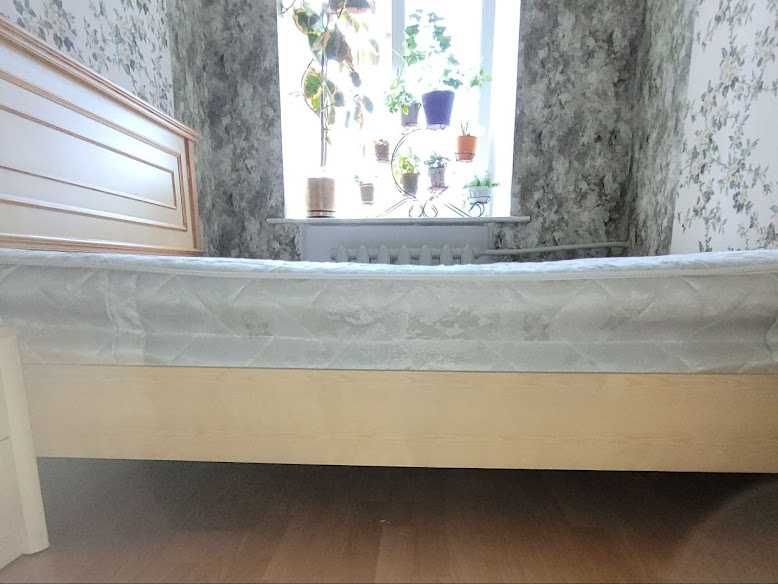 Кровать 160х2000 з матрацом зима-літо