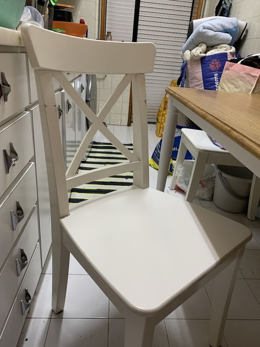 Mesa+4 cadeiras ikea