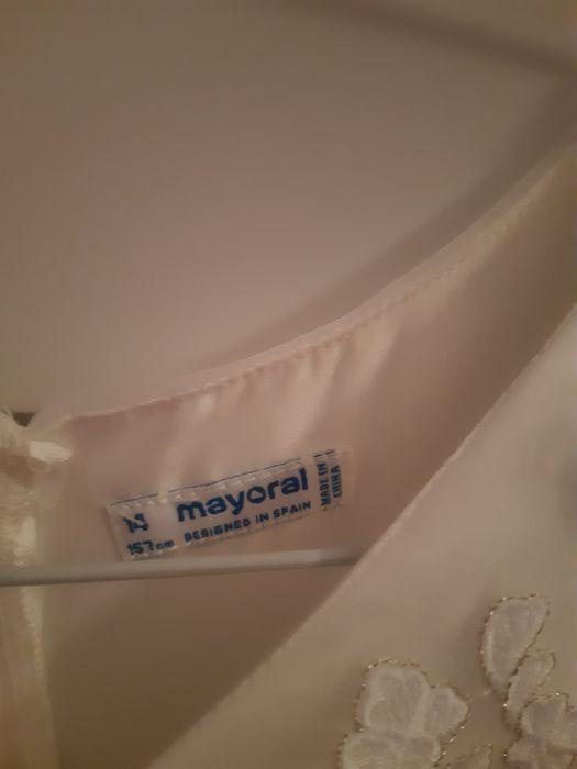 Vestido Mayoral branco
