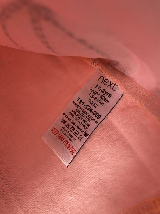 Zestaw 3 bluzek t-shirt 92 Lindex Next Lager157