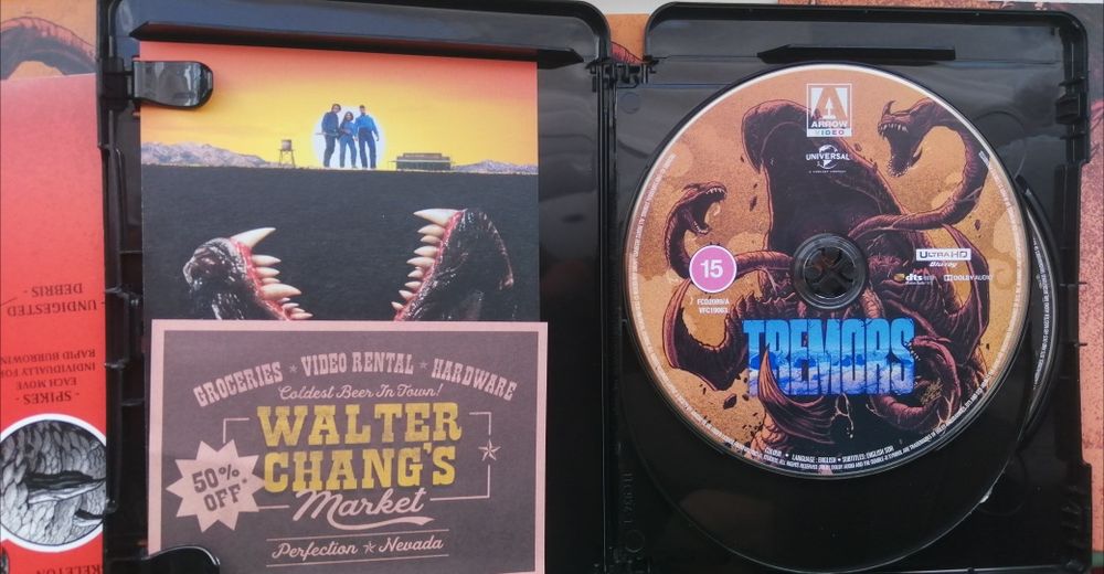 "Wstrząsy" / "Tremors" 4K UHD + BD Wydanie spec6jalne limitowane