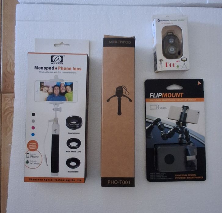 Conjunto de Vários Acessórios para Telemóveis