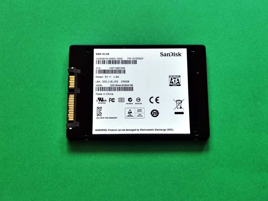 SSD 256GB SanDisk x110