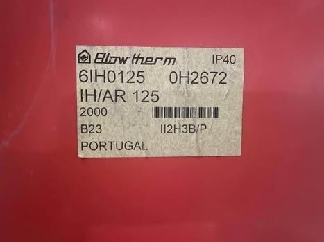 Caldeira para estufa a gasóleo BLOWTHERM IH/AR 125 Industrial