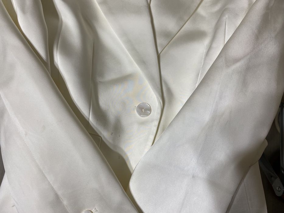 Атласний піджак/ жакет блейзер zara р. s