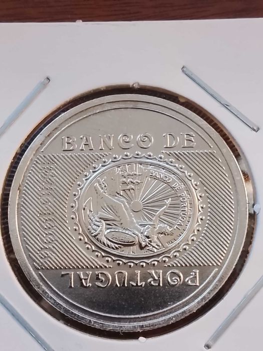 Moeda de 500 escudos de 1996, do Banco de Portugal, em Prata