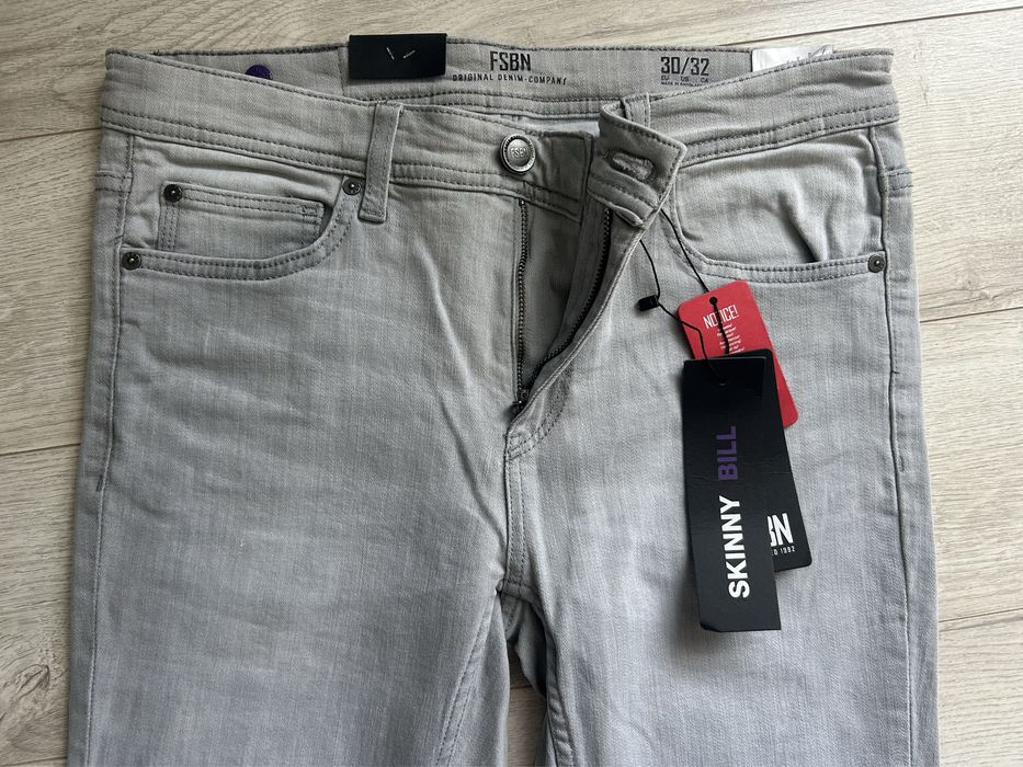 Чоловічі джинси сірі FSBN