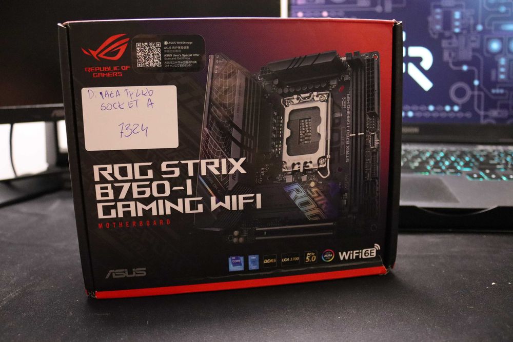 Płyta główna Mini ITX ASUS STRIX B760-I GAMING WIFI (7324)