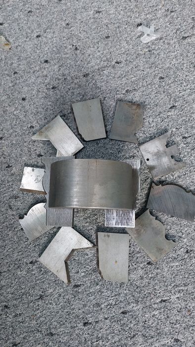 Вал-насадка по дереву з фрезами