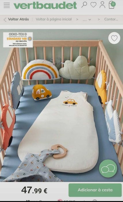 Contorno de berço Vertbaudet