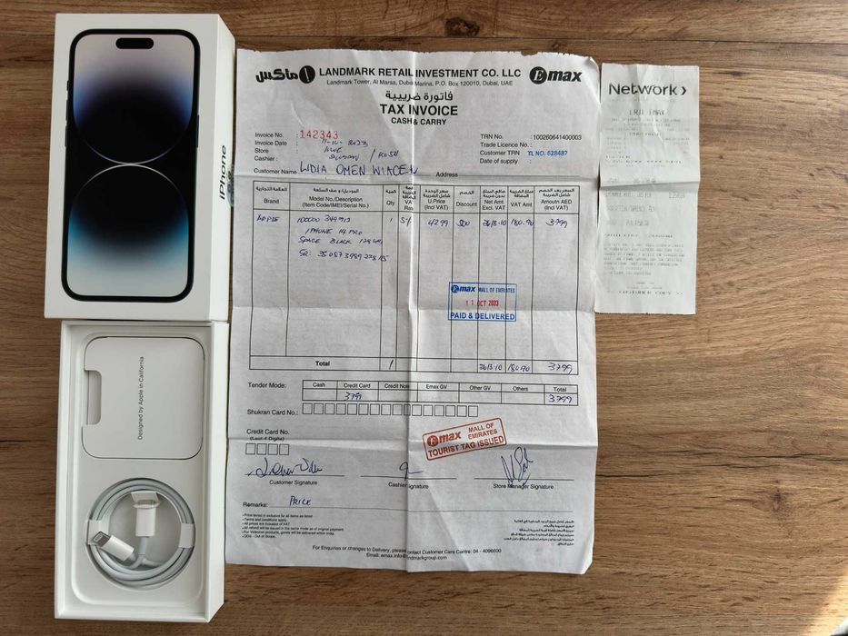 iPhone 14 Pro 128 czarny grafit