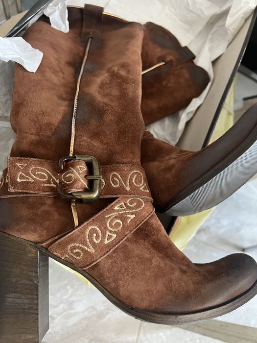 Шикарные сапоги деми Италия