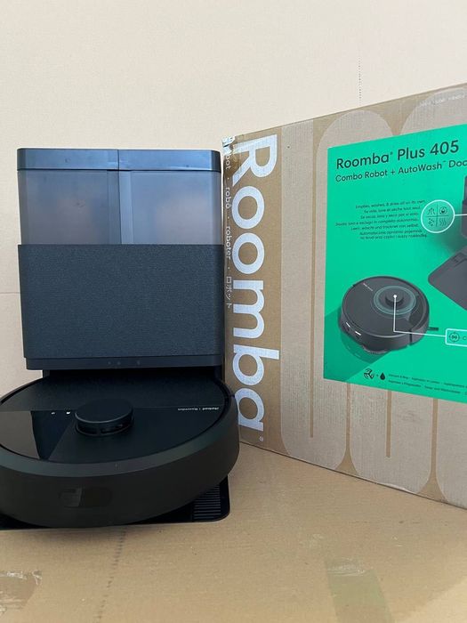 Robô Aspirador iRobot Roomba Plus 405 Combo com Estação AutoWash