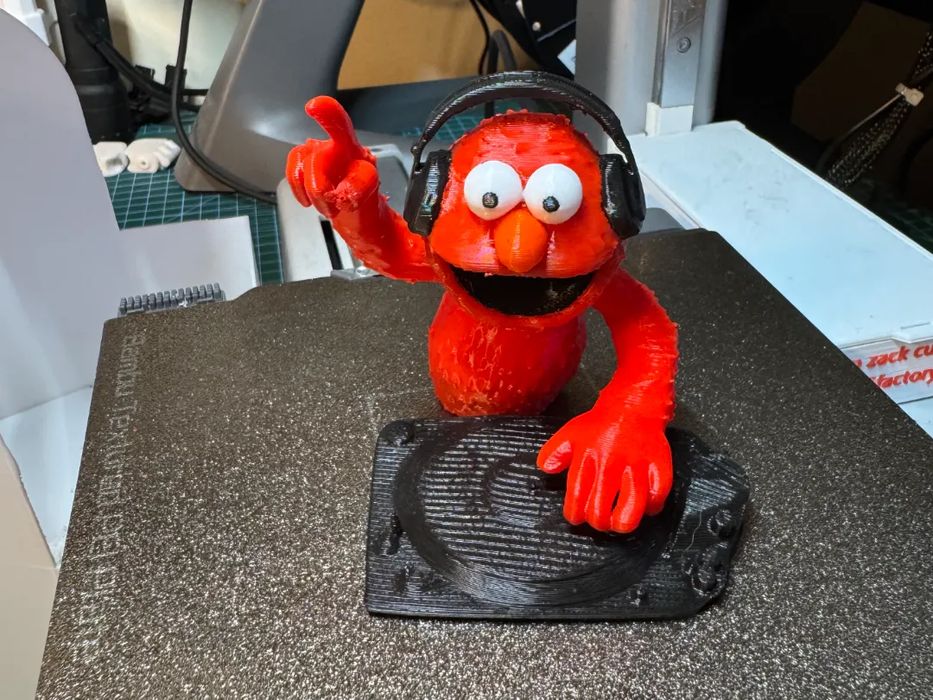 Elmo DJ de Rua Sésamo