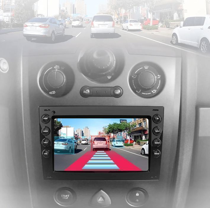 Renault Megane 2 2002-2009 – Radio Android 15 7" CarPlay Android Auto 2GB/32GB GPS Nawigacja Stacja Multimedialna WiFi Bluetooth DSP PL
