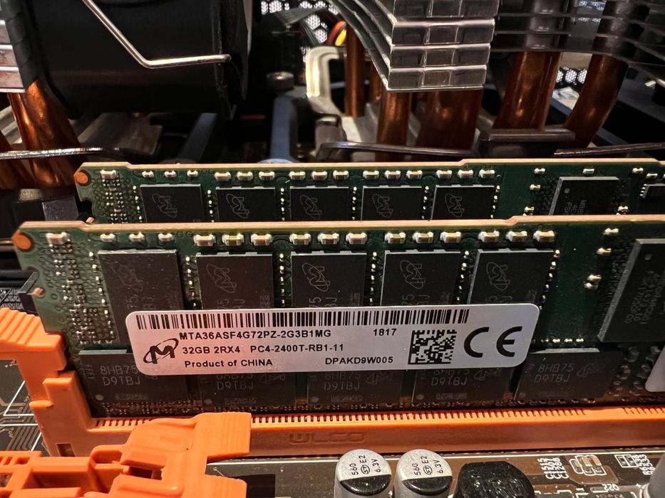 Workstacion 40C/80T | 128GB ECC | GTX1080Ti 11GB | SSD NVMe 1TB | AI/Render