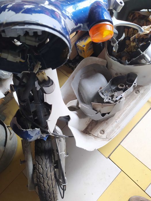 Honda Giorno AF-24 под восстановление.