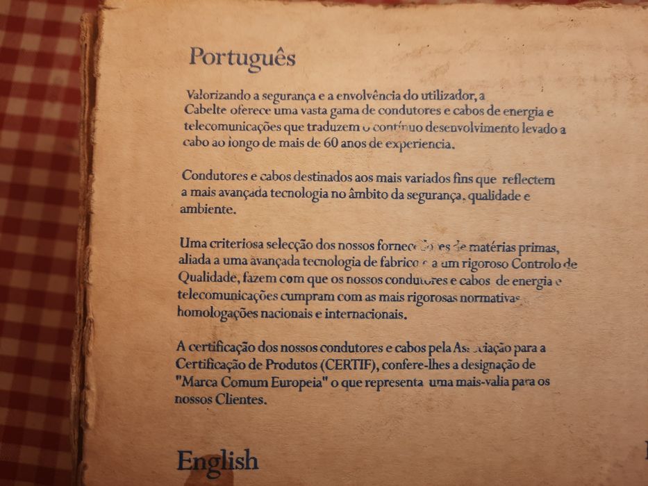 Fio de cobre um milímetro